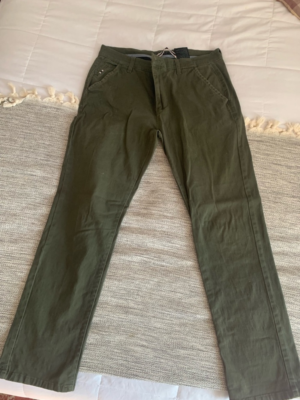 South Pole Olive Green Men’s Chino Pants